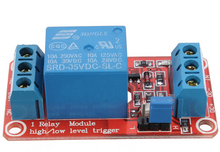 Cargar imagen en el visor de la galería, 5V 1 Channel Level Trigger Optocoupler Relay Module For Arduino