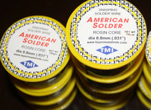 Cargar imagen en el visor de la galería, New 60/40 Tin/Lead Flux 2 % .8mm Tin Rosin Core Solder Wire 10 rolls new