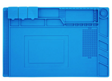 Cargar imagen en el visor de la galería, Magnetic Heat Insulation Silicone Pad Mat Soldering Repair 17.7x11.8 in (2 QTY)