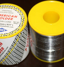 Load image into Gallery viewer, New 400G 0.8mm 60/40 Tin lead Solder rosin flux Wire Roll (pack of 2 - 800G)
