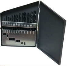 Cargar imagen en el visor de la galería, Drill America DWD13J-SET 13 Piece Drill Set, 1/16"-1/4"x64ths, High Speed Steel,