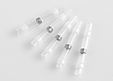 Cargar imagen en el visor de la galería, 50PCS Solder Sleeve Heat Shrink Butt Waterproof AWG 26-24 Wire Splice Connector