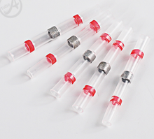 Cargar imagen en el visor de la galería, 50 PCS Solder Sleeve Heat Shrink Butt Waterproof AWG 22-18 Wire Splice Connector