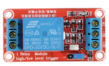 Cargar imagen en el visor de la galería, 5V 1 Channel Level Trigger Optocoupler Relay Module For Arduino
